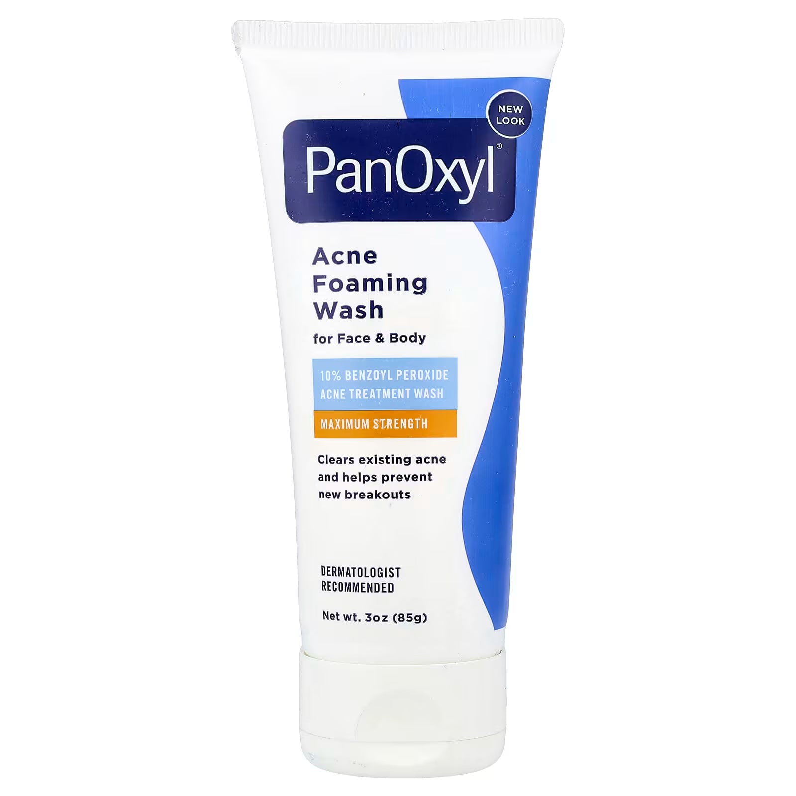 PanOxyl Acne Foaming Wash Peroxyde de Benzoyle 10 % 5,5 Oz 85g
