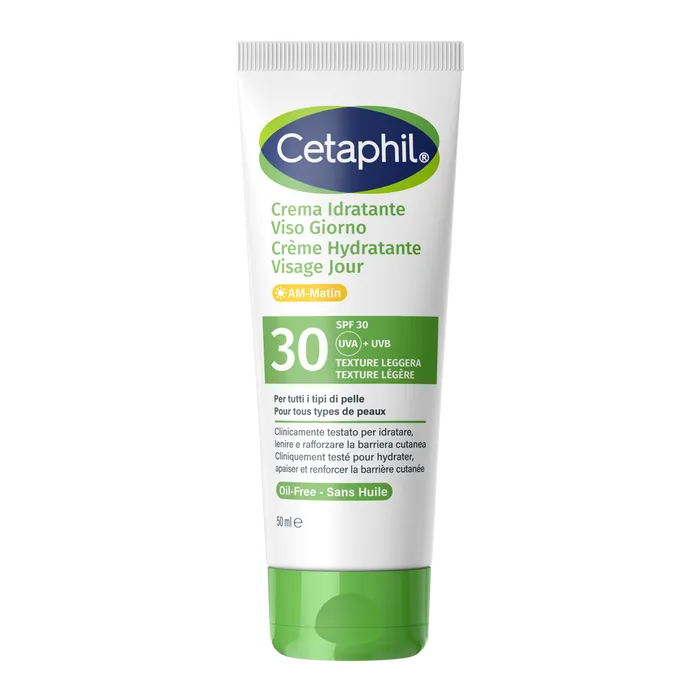 Cetaphil Crème Hydratante de Jour SPF30 - Visage - Tous Types de Peaux, 50ml