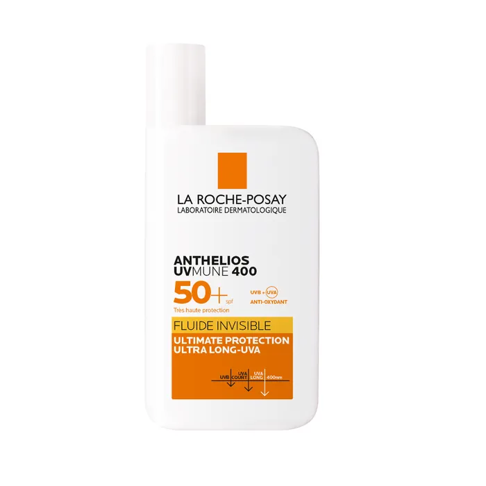 LA ROCHE POSAY OFFRE ANTHELIOS UVMUNE 400 FLUIDE SOLAIRE INVISIBLE SPF 50+ 50 ML