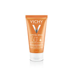 Vichy IDEAL SOLEIL - SPF50+ Crème Solaire Onctueuse Protectrice, Visage Peaux Sensibles Normales à Sèches, 50ML